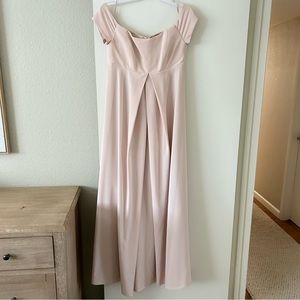 Amsale Autumn Maternity Bridesmaids Dress